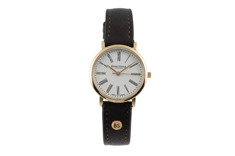 Bruno Söhnle Glashütte Nabucco gilt / steel quartz women's watch 17-33045-137 [2504771]