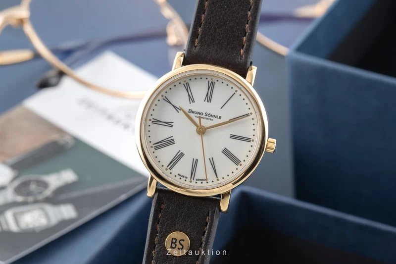 Bruno Söhnle Glashütte Nabucco gilt / steel quartz women's watch 17-33045-137 [2504771]