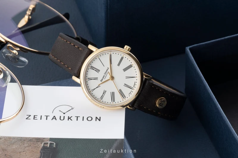Bruno Söhnle Glashütte Nabucco gilt / steel quartz women's watch 17-33045-137 [2504771]