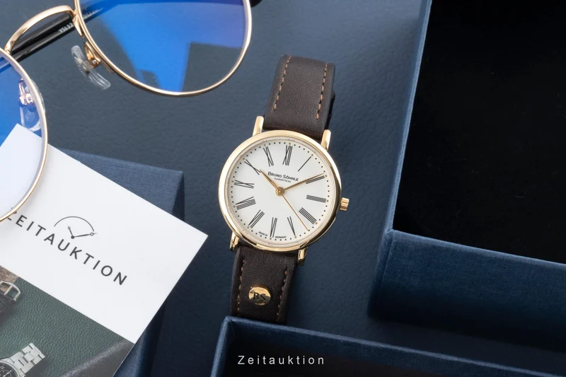 Bruno Söhnle Glashütte Nabucco gilt / steel quartz women's watch 17-33045-137 [2504771]