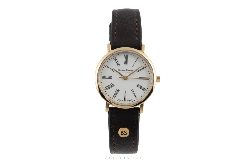 Bruno Söhnle Glashütte Nabucco gilt / steel quartz women's watch 17-33045-137 [2504771]
