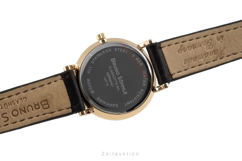 Bruno Söhnle Glashütte Nabucco gilt / steel quartz women's watch 17-33045-137 [2504771]