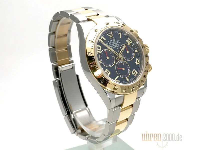 Rolex Daytona Cosmograph 116523 Blau Arabisch aus 2012 LC100