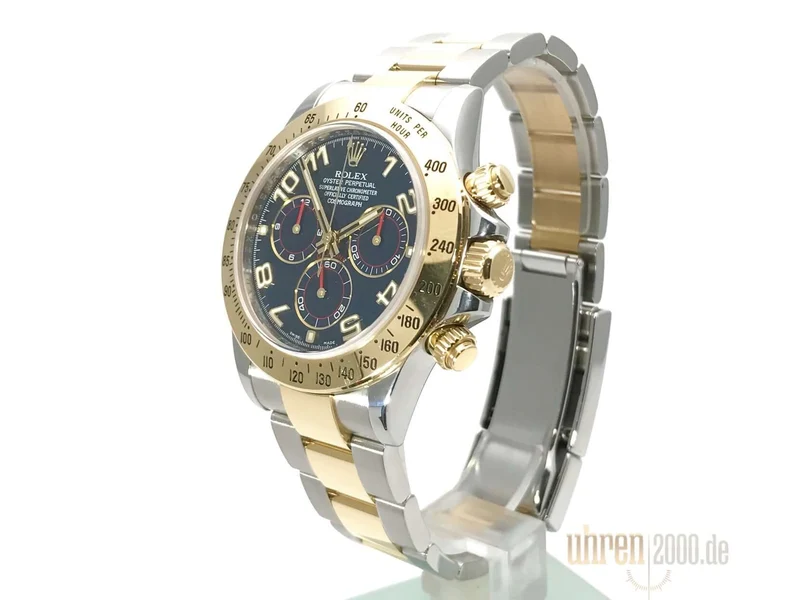 Rolex Daytona Cosmograph 116523 Blau Arabisch aus 2012 LC100