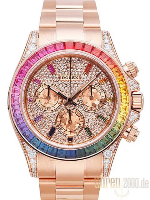 Rolex Cosmograph Daytona 116595RBOW Everose-Gold Pave