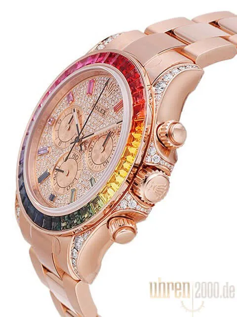 Rolex Cosmograph Daytona 116595RBOW Everose-Gold Pave