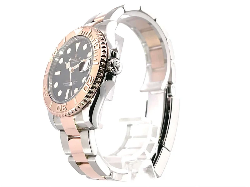 Rolex Yacht-Master 37 Edelstahl Everose-Gold 268621 Schwarz