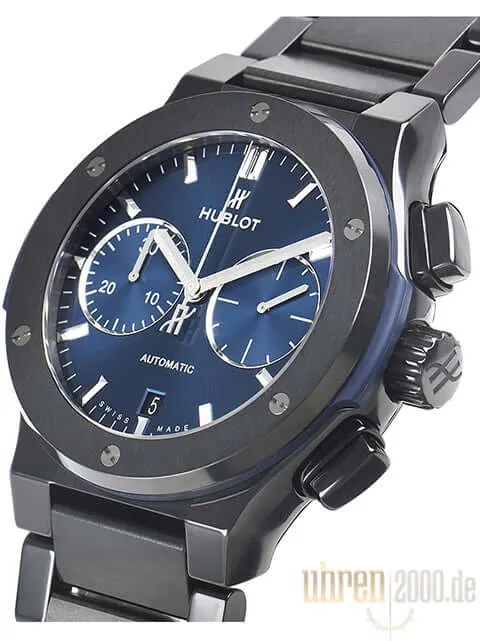 Hublot Classic Fusion Chronograph Blue Bracelet 520.CM.7170.CM