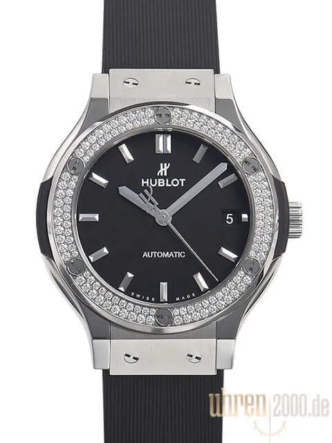 Hublot Classic Fusion Titanium 38 Diamonds 565.NX.1171.RX.1104