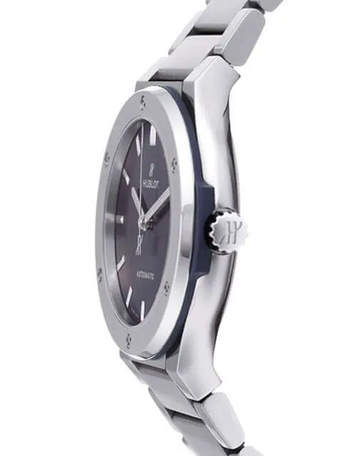Hublot Classic Fusion Blue Titanium Bracelet 510.NX.7170.NX