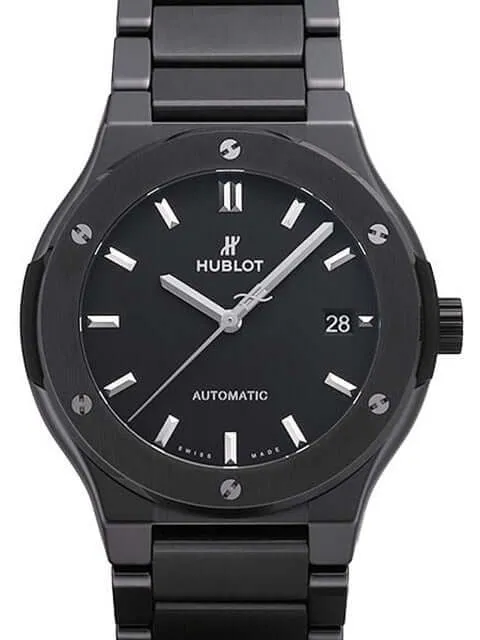 Hublot Classic Fusion Ceramic Black Magic Bracelet 510.CM.1170.CM