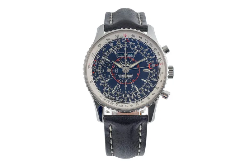 Breitling Montbrillant Datora chronograph steel automatic men's watch A21330/A213B71WBD [2504477]