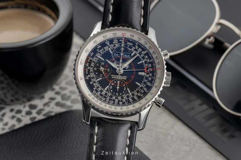 Breitling Montbrillant Datora chronograph steel automatic men's watch A21330/A213B71WBD [2504477]