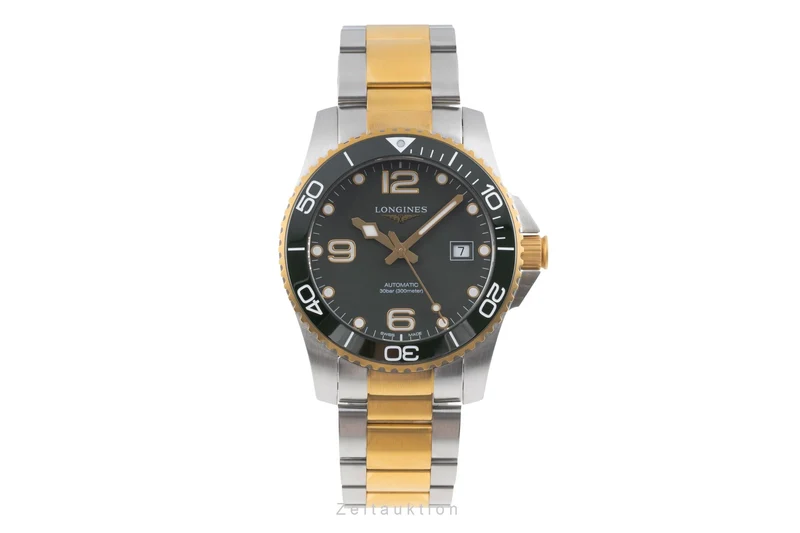 Longines Hydro Conquest steel automatic men's watch L3.781.3.06.7 LP: 2200EUR [2504421]