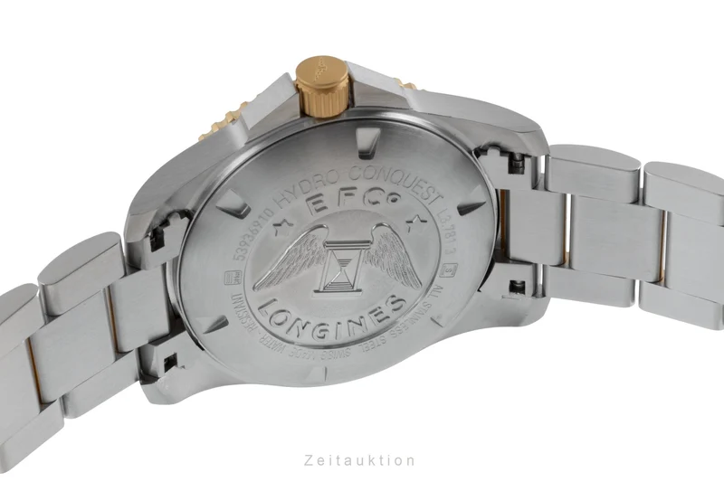 Longines Hydro Conquest steel automatic men's watch L3.781.3.06.7 LP: 2200EUR [2504421]