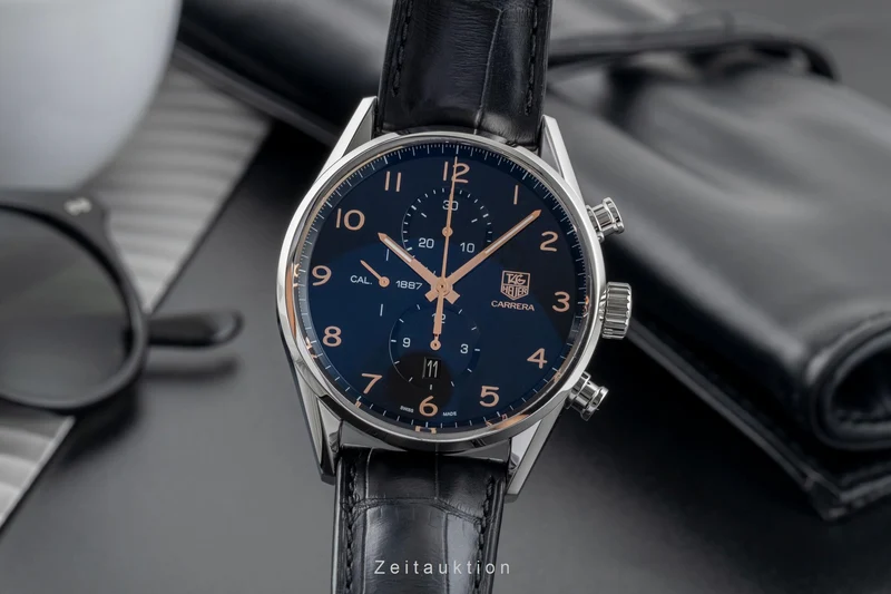 Tag Heuer Carrera chronograph steel automatic men's watch CAR2014.FC6235 LP: 6200EUR [2503939]