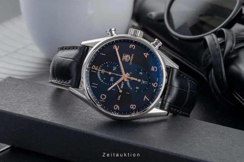 Tag Heuer Carrera chronograph steel automatic men's watch CAR2014.FC6235 LP: 6200EUR [2503939]