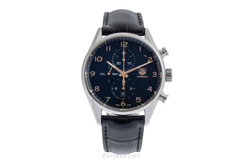 Tag Heuer Carrera chronograph steel automatic men's watch CAR2014.FC6235 LP: 6200EUR [2503939]