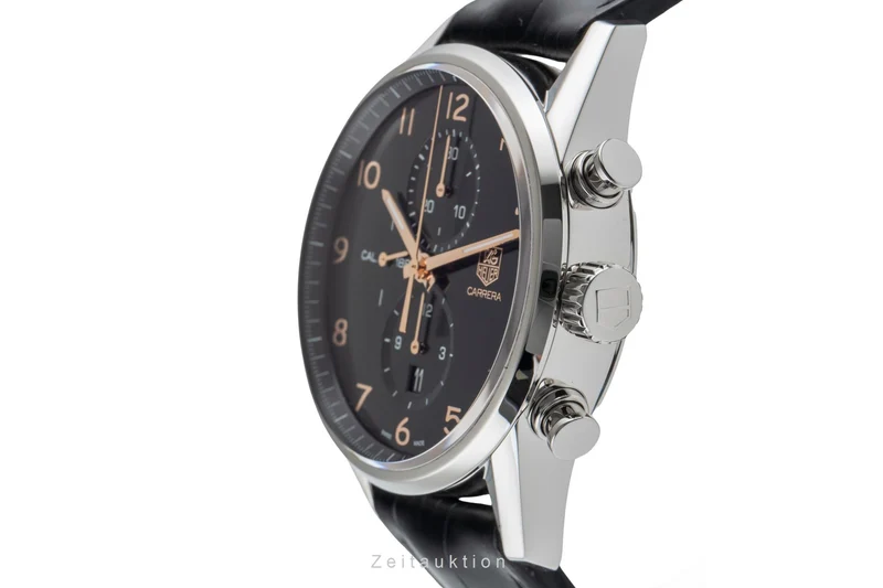 Tag Heuer Carrera chronograph steel automatic men's watch CAR2014.FC6235 LP: 6200EUR [2503939]
