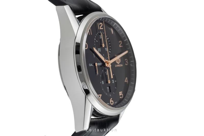 Tag Heuer Carrera chronograph steel automatic men's watch CAR2014.FC6235 LP: 6200EUR [2503939]