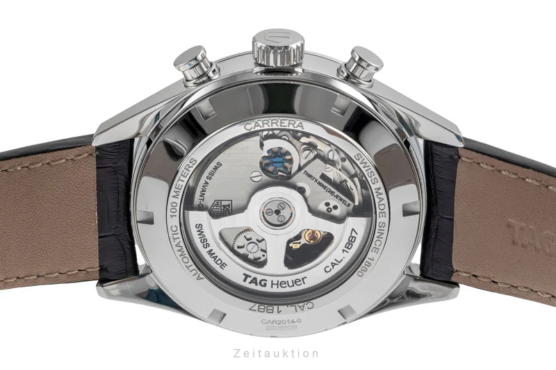 Tag Heuer Carrera chronograph steel automatic men's watch CAR2014.FC6235 LP: 6200EUR [2503939]