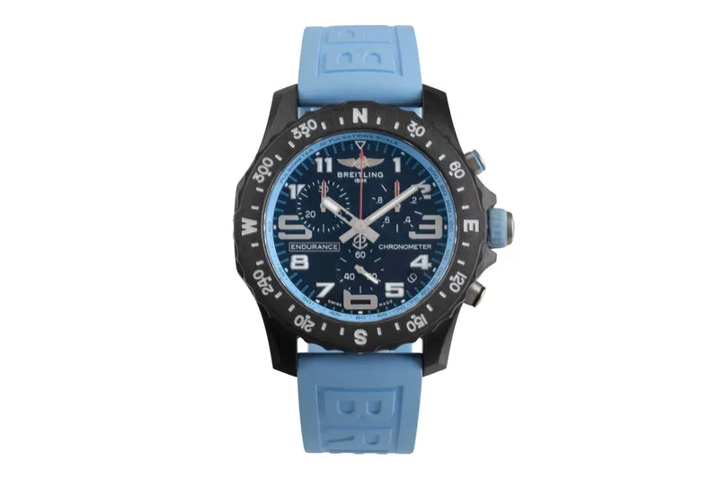 Breitling Endurance Pro chronograph breitlight quartz men's watch X82310 LP: 3600EUR [2504416]