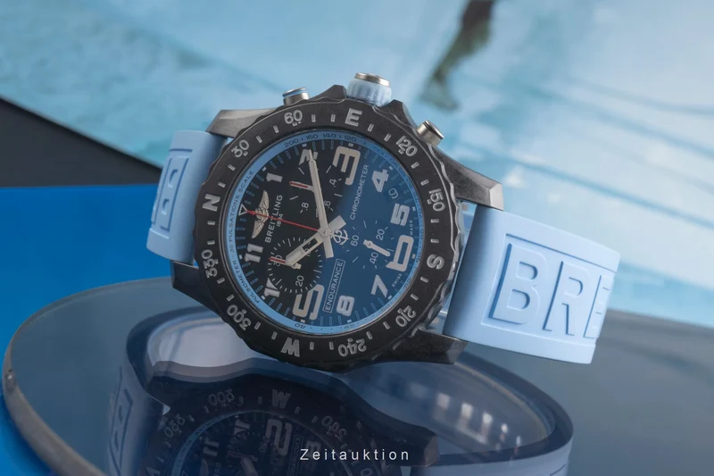 Breitling Endurance Pro chronograph breitlight quartz men's watch X82310 LP: 3600EUR [2504416]