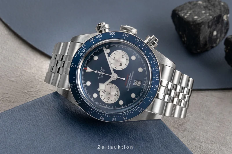 Tudor Black Bay chronograph steel automatic men's watch 79360B-0002 LP: 5870EUR [2504550]