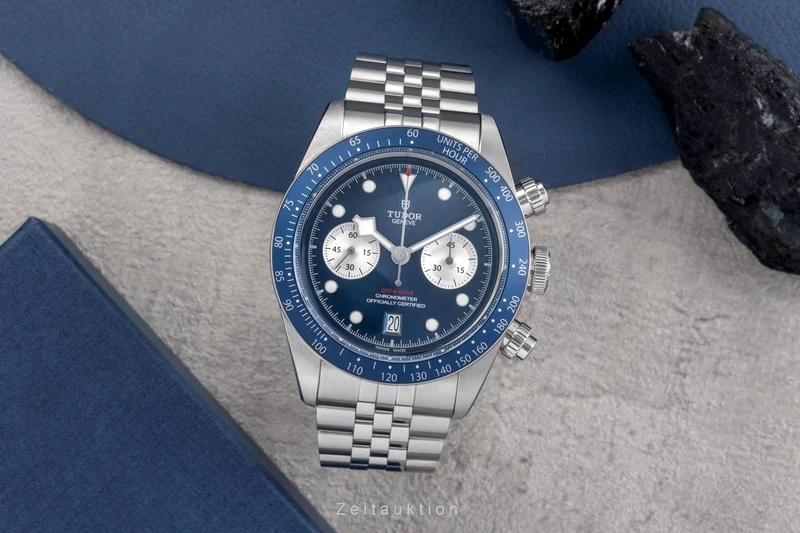 Tudor Black Bay chronograph steel automatic men's watch 79360B-0002 LP: 5870EUR [2504550]