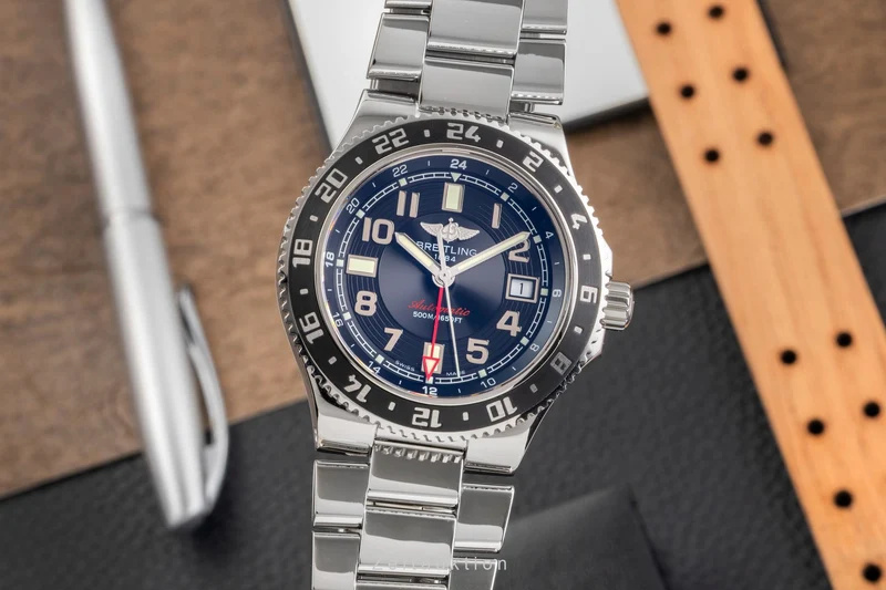 Breitling Superocean steel automatic men's watch A3238011/BA38 [2504212]