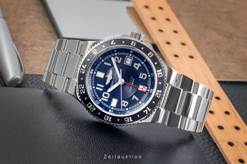 Breitling Superocean steel automatic men's watch A3238011/BA38 [2504212]