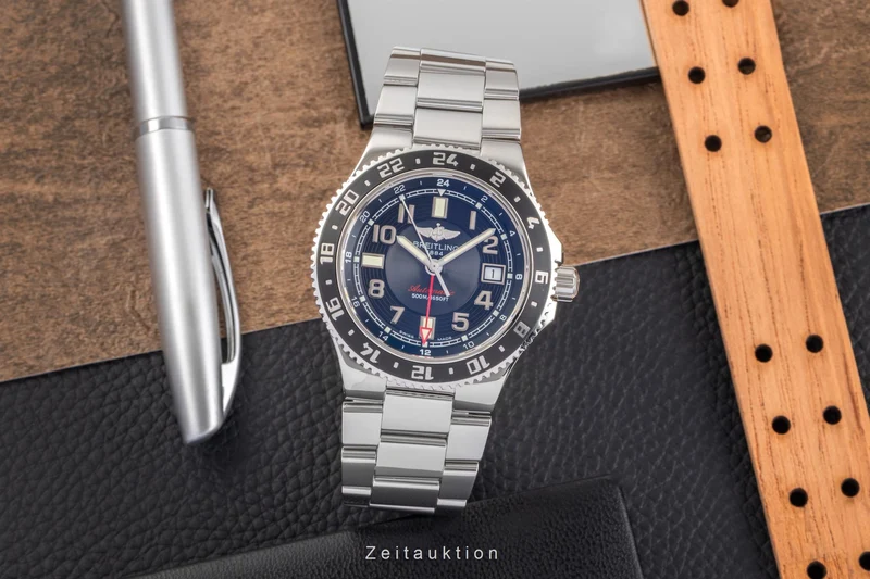 Breitling Superocean steel automatic men's watch A3238011/BA38 [2504212]