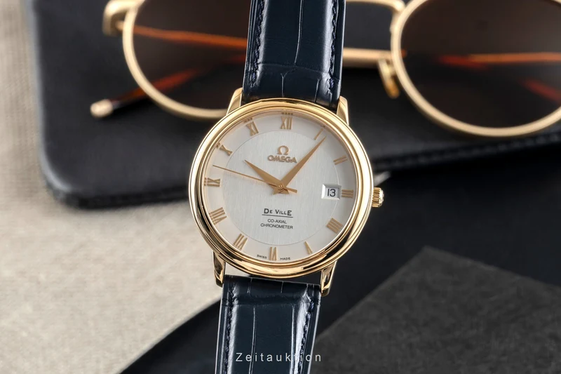 Omega De Ville 18 ct gold automatic men's watch 4617.31.02 [2503854]