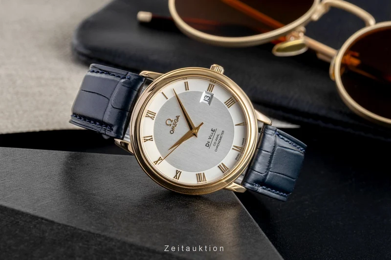 Omega De Ville 18 ct gold automatic men's watch 4617.31.02 [2503854]
