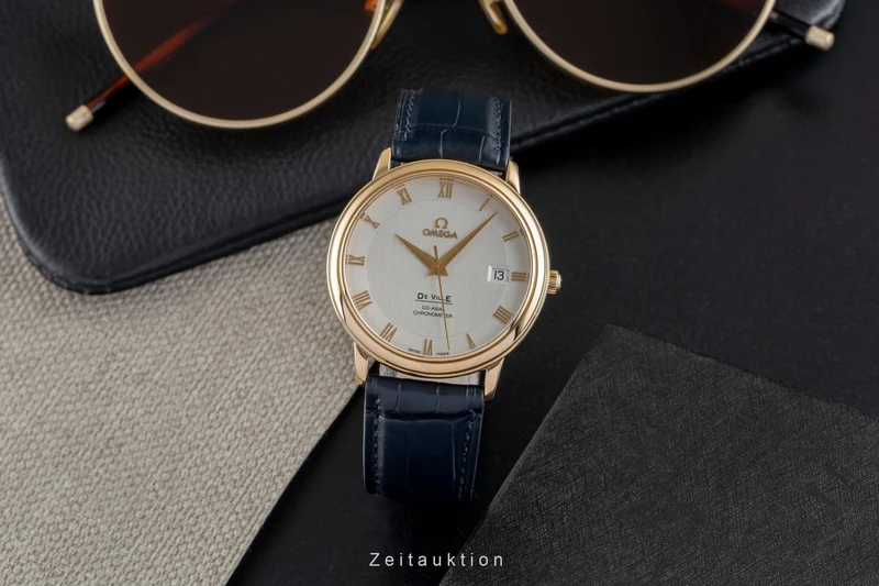 Omega De Ville 18 ct gold automatic men's watch 4617.31.02 [2503854]