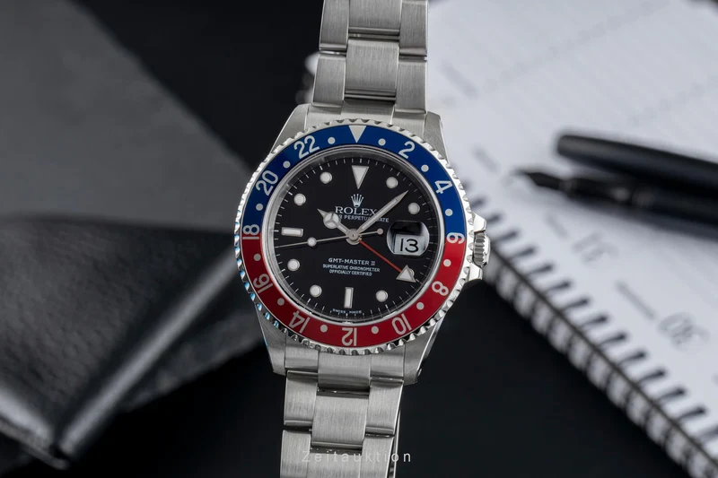 Rolex GMT-Master II steel automatic men's watch 16710 [2503871]