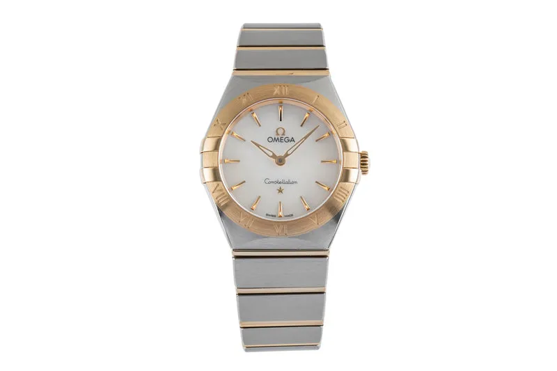 Omega Constellation steel / gold quartz women's watch 131.20.28.60.05.002 LP: 6300EUR [2504311]