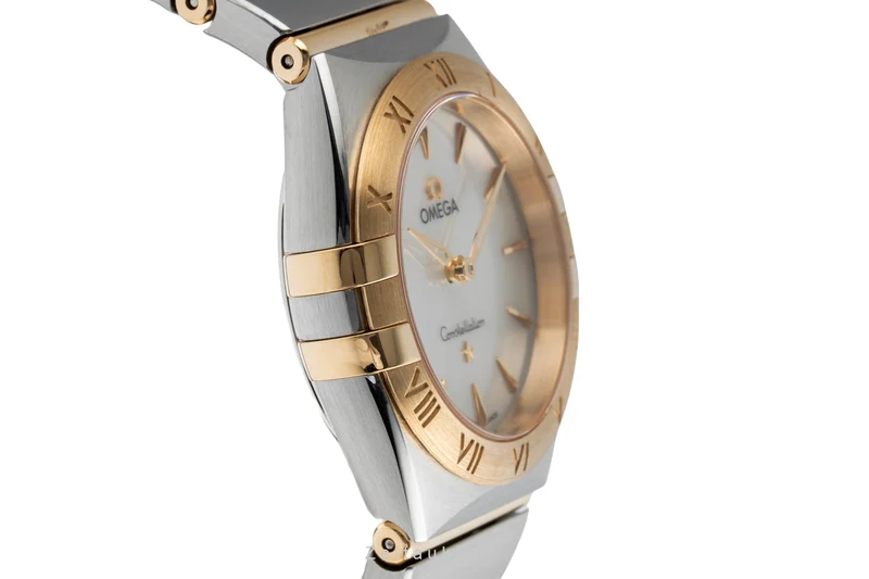 Omega Constellation steel / gold quartz women's watch 131.20.28.60.05.002 LP: 6300EUR [2504311]
