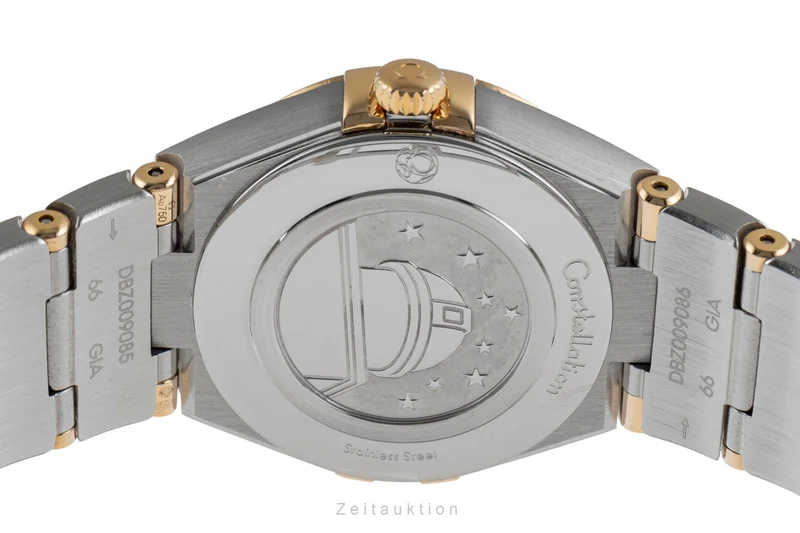 Omega Constellation steel / gold quartz women's watch 131.20.28.60.05.002 LP: 6300EUR [2504311]