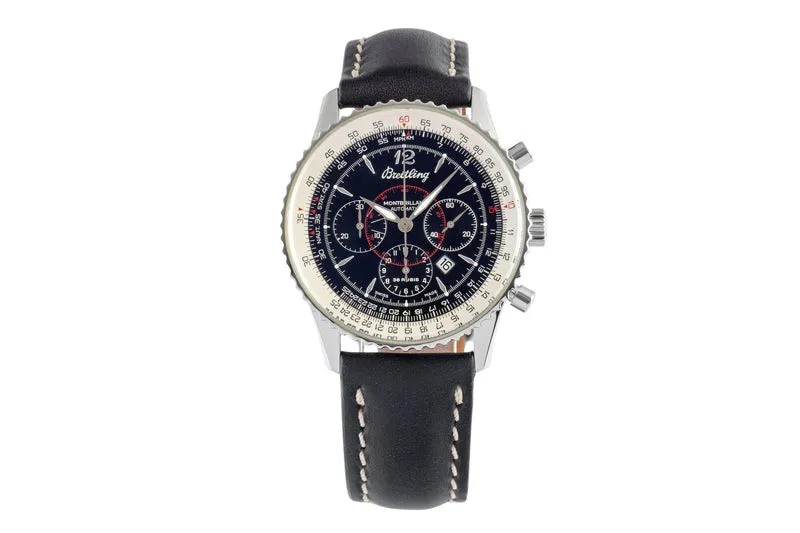 Breitling Montbrillant steel automatic men's watch A41030 [2503634]