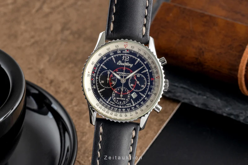 Breitling Montbrillant steel automatic men's watch A41030 [2503634]