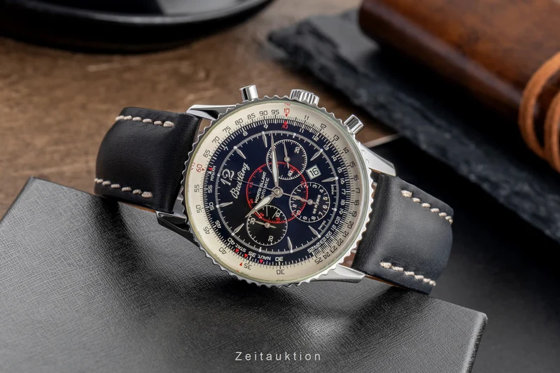 Breitling Montbrillant steel automatic men's watch A41030 [2503634]