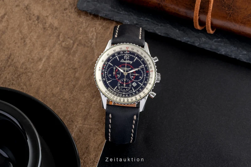Breitling Montbrillant steel automatic men's watch A41030 [2503634]