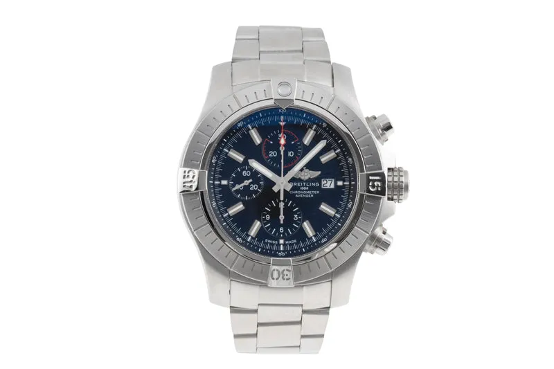 Breitling Super Avenger chronograph steel automatic men's watch A13375 [2504177]