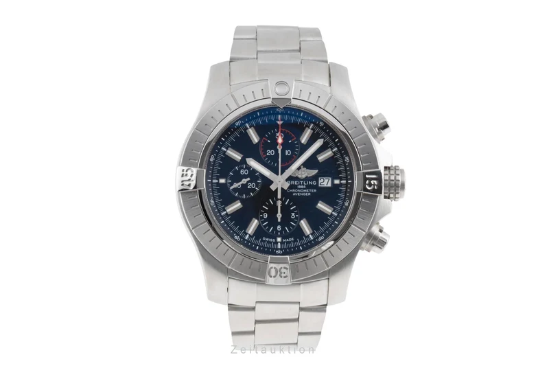 Breitling Super Avenger chronograph steel automatic men's watch A13375 [2504177]