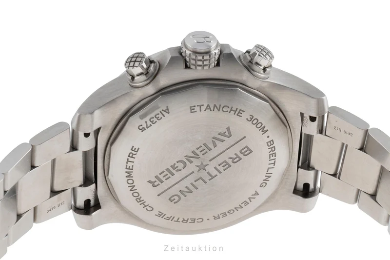 Breitling Super Avenger chronograph steel automatic men's watch A13375 [2504177]