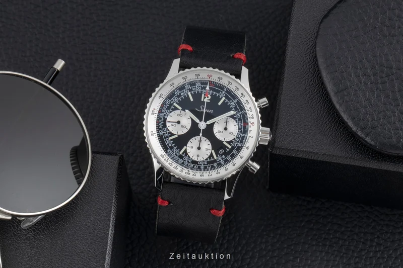 Sinn 903 St chronograph steel automatic men's watch 903 St II 903.090 LP: 3250EUR [2503084]