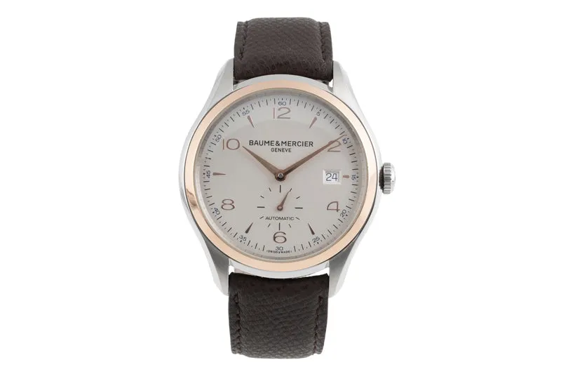 Baume & Mercier Clifton steel automatic men's watch M0A10139 65745 LP: 4400EUR [2502814]