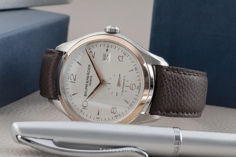Baume & Mercier Clifton steel automatic men's watch M0A10139 65745 LP: 4400EUR [2502814]