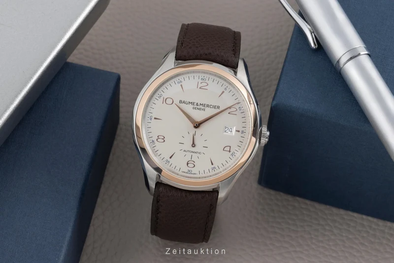 Baume & Mercier Clifton steel automatic men's watch M0A10139 65745 LP: 4400EUR [2502814]
